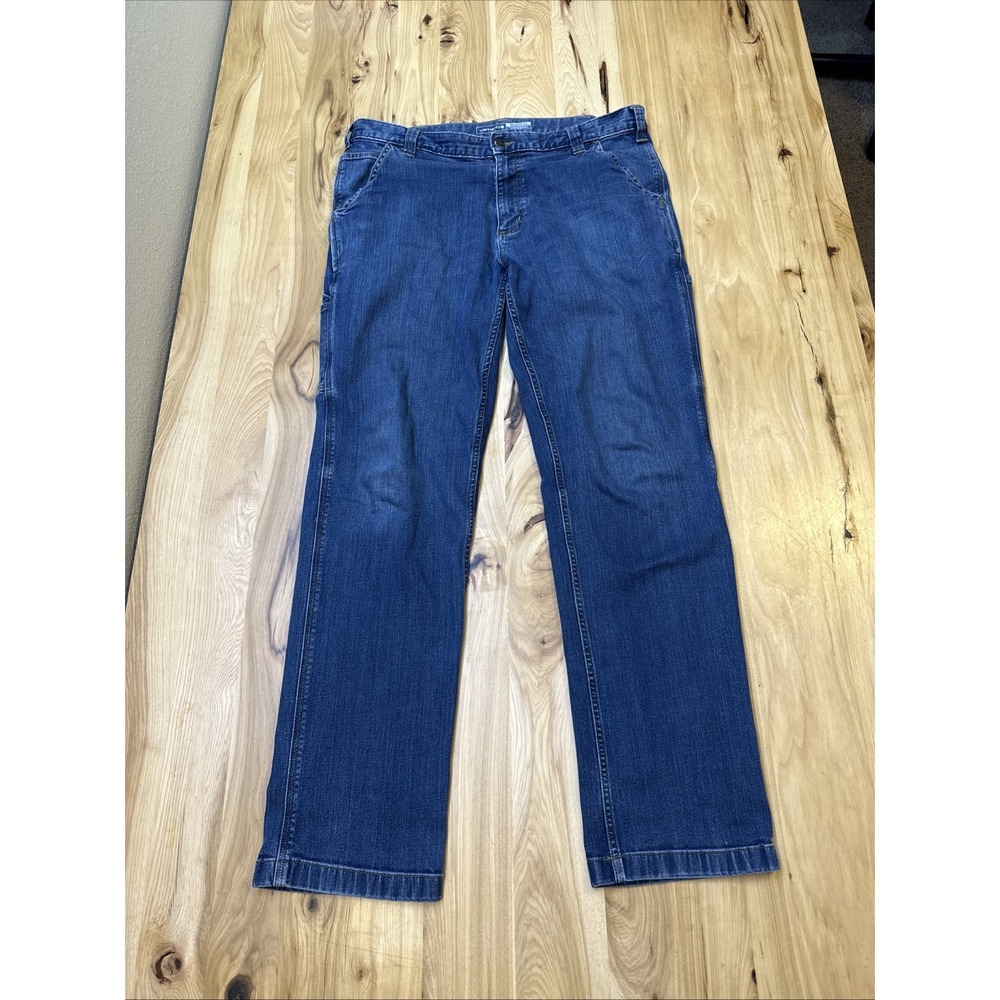 Carhartt 102808 Rugged Flex Relaxed Fit Utility Jeans Size 36x34